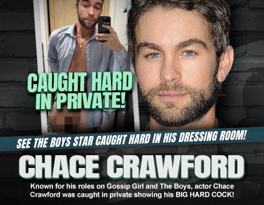 chace crawford dick cock penis