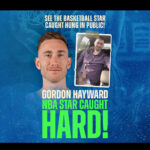 gordon hayward nba star caught hard and hung