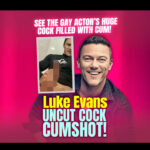 Luke Evans Uncut Cock Cumshot