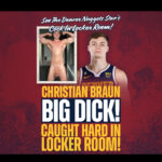 christian braun big dick caught hard in locker room