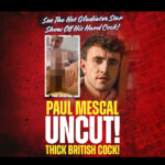 paul mescal uncut thick british cock