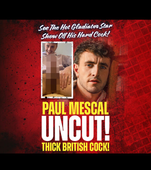 paul mescal uncut thick british cock