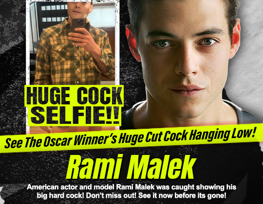 rami malek dick cock penis nude naked