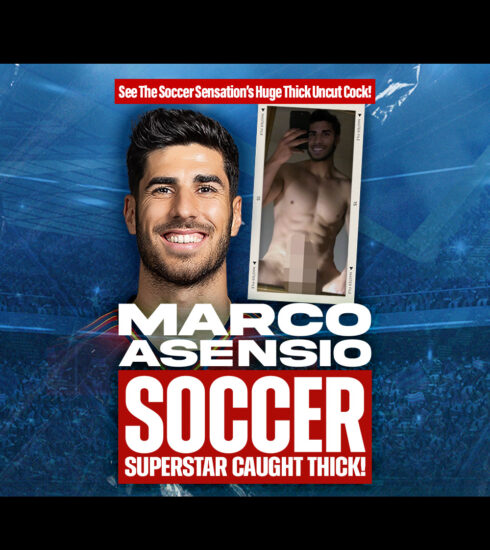 marco asensio soccer superstar caught thick cock