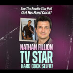 nathan fillion tv star hard cock selfie