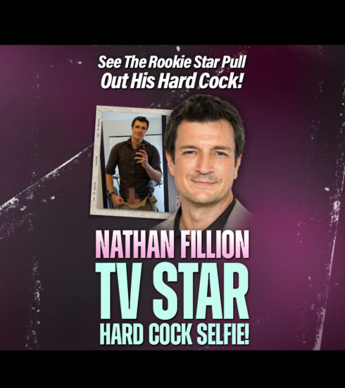 nathan fillion tv star hard cock selfie